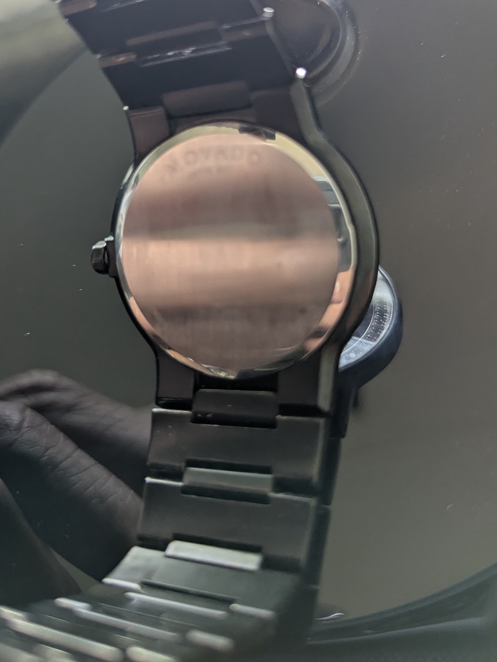 Movado Watch Mens DIAMOND SAFIRO $4995 - Picture 13 of 15